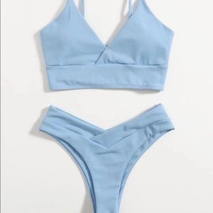 High cut 2 piece bikini